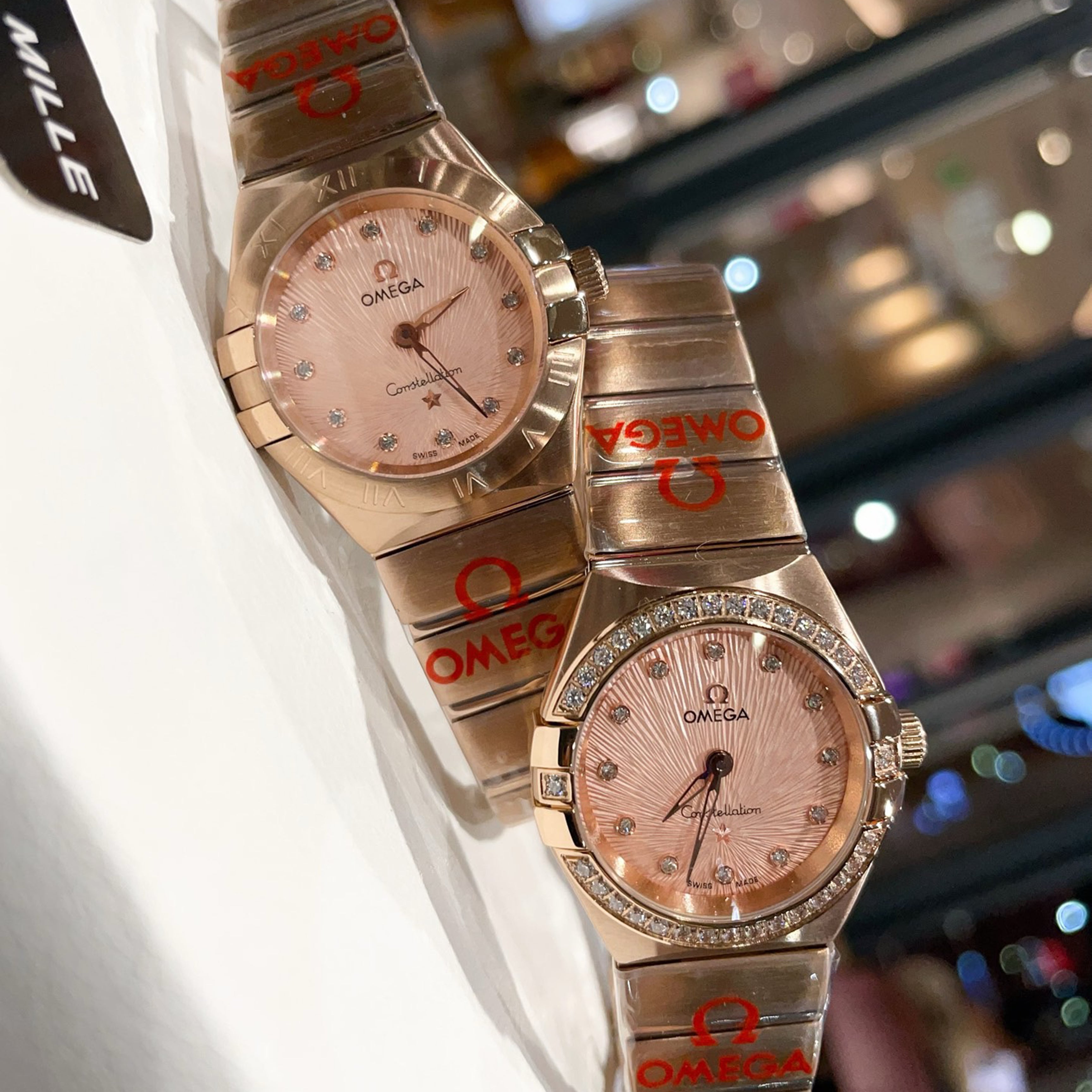 Omeg*-Constellation Meteorite Dial 28MM