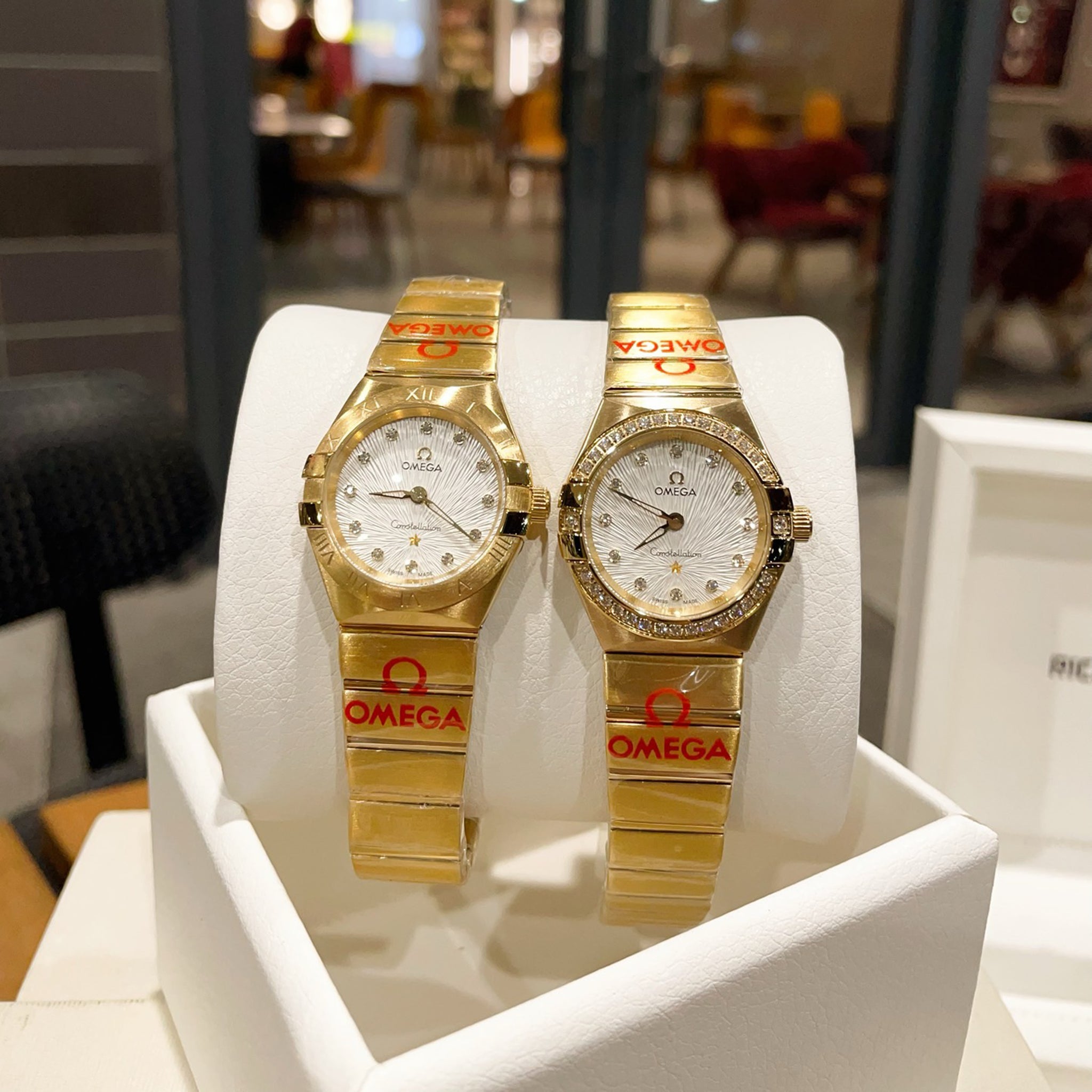 Omeg*-Constellation Meteorite Dial 28MM