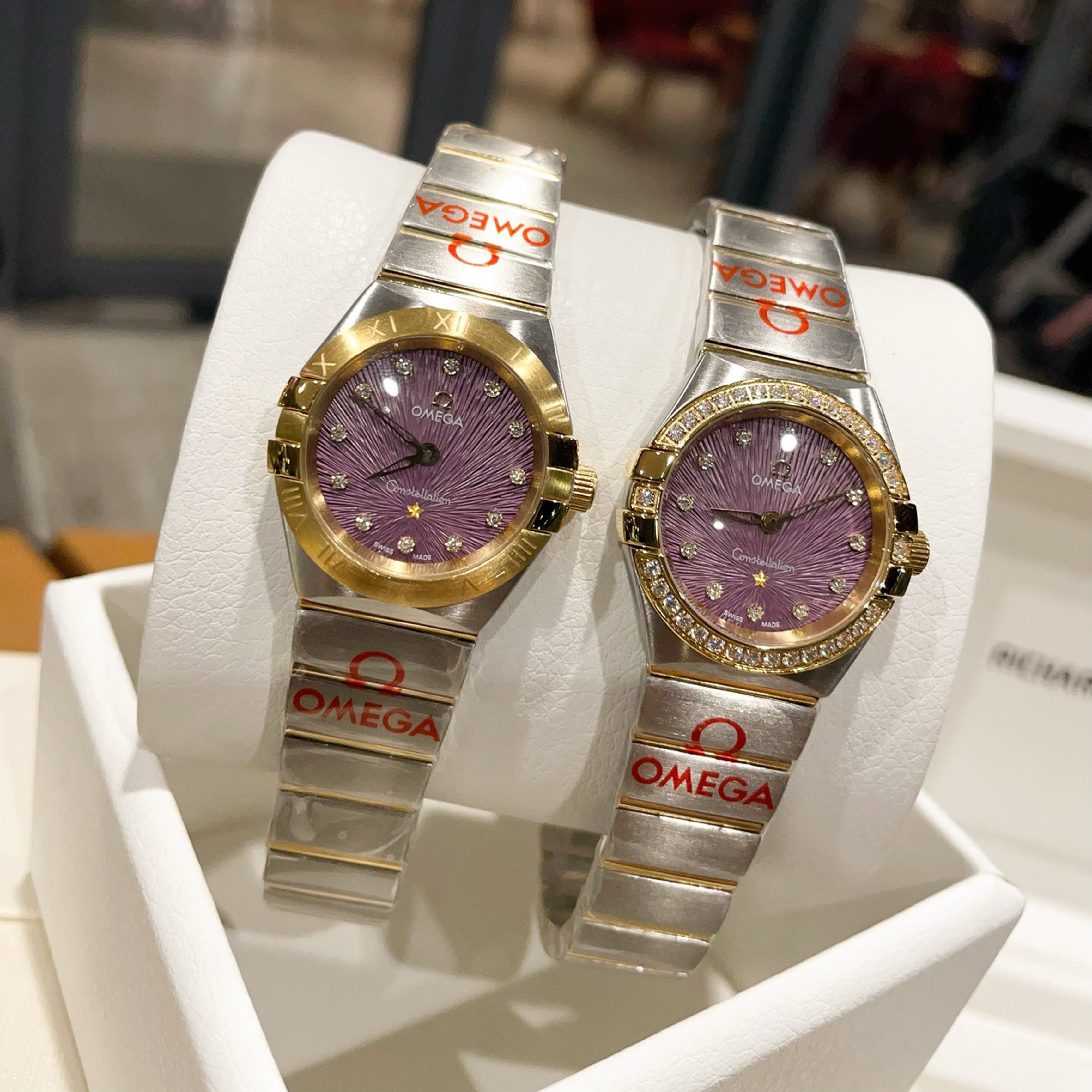 Omeg*-Constellation Meteorite Dial 28MM