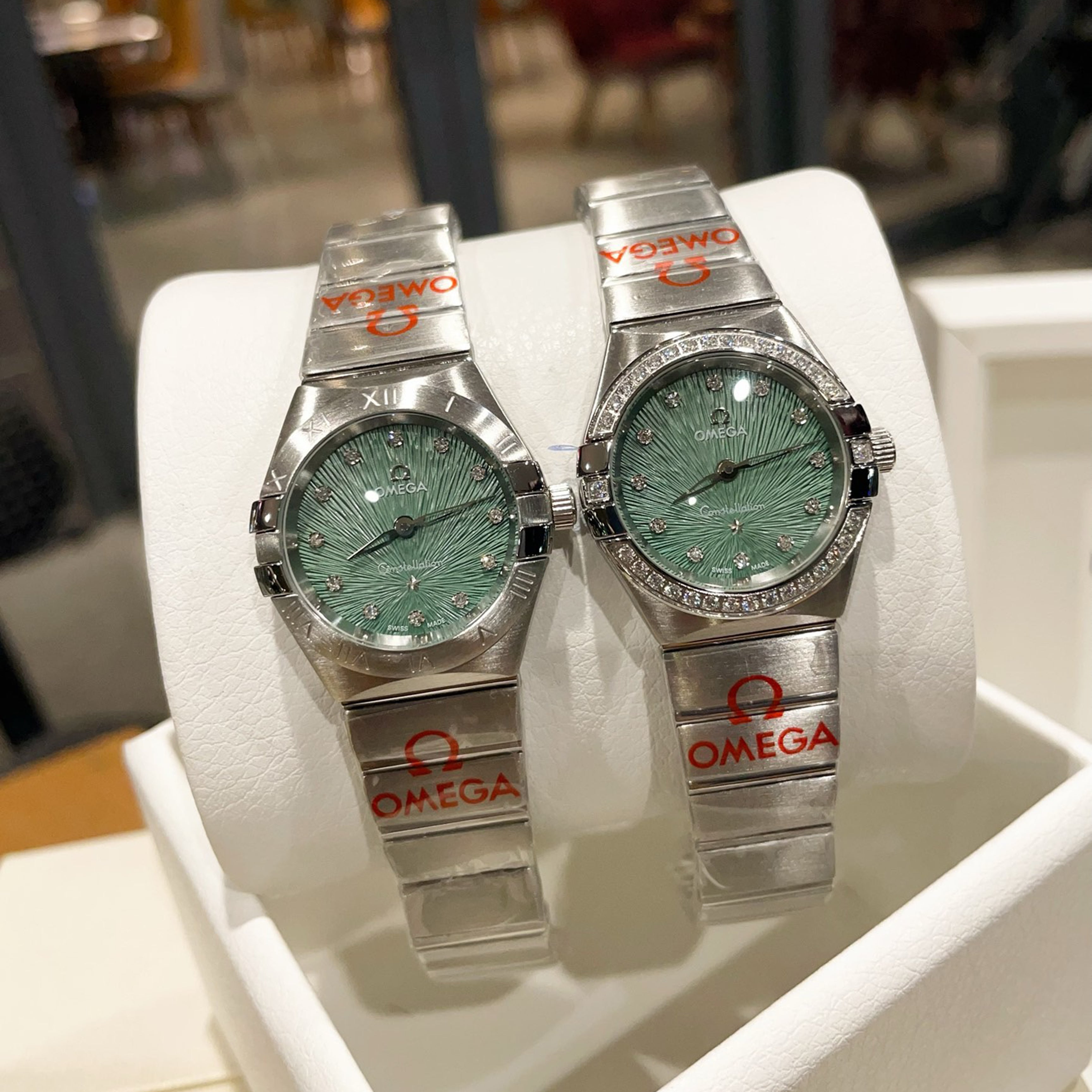 Omeg*-Constellation Meteorite Dial 28MM