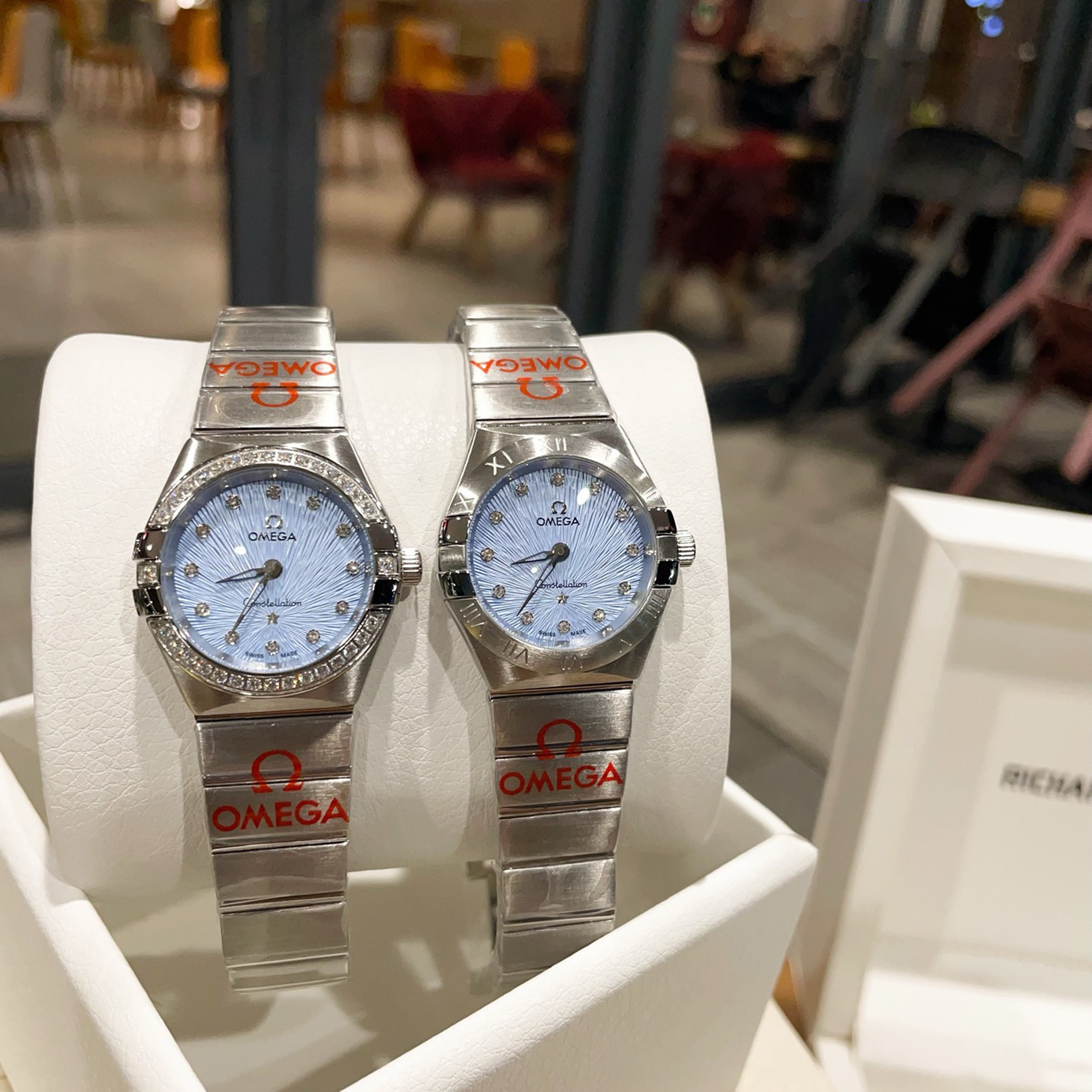 Omeg*-Constellation Meteorite Dial 28MM