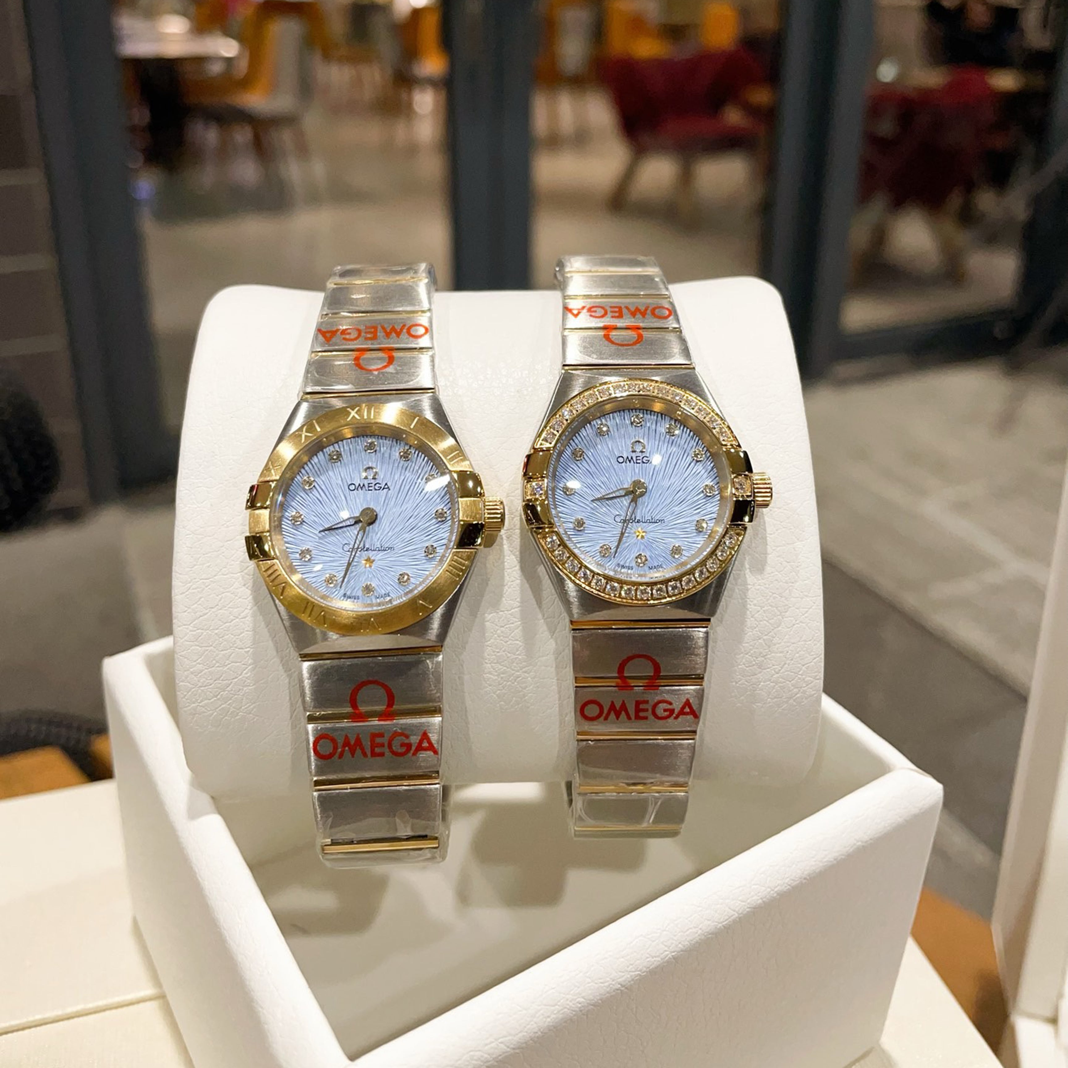 Omeg*-Constellation Meteorite Dial 28MM