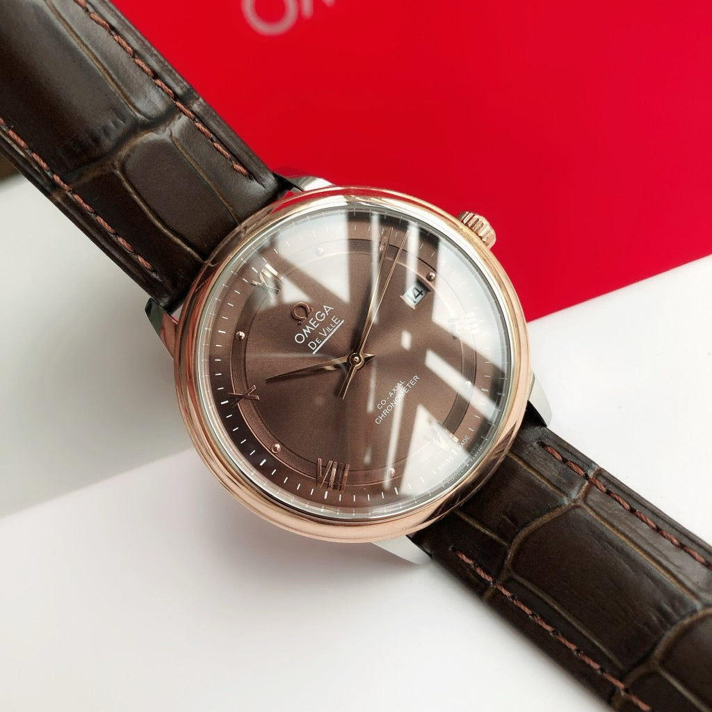 Omeg*-De Ville Men's Watch 8215 Movement 39.5MM