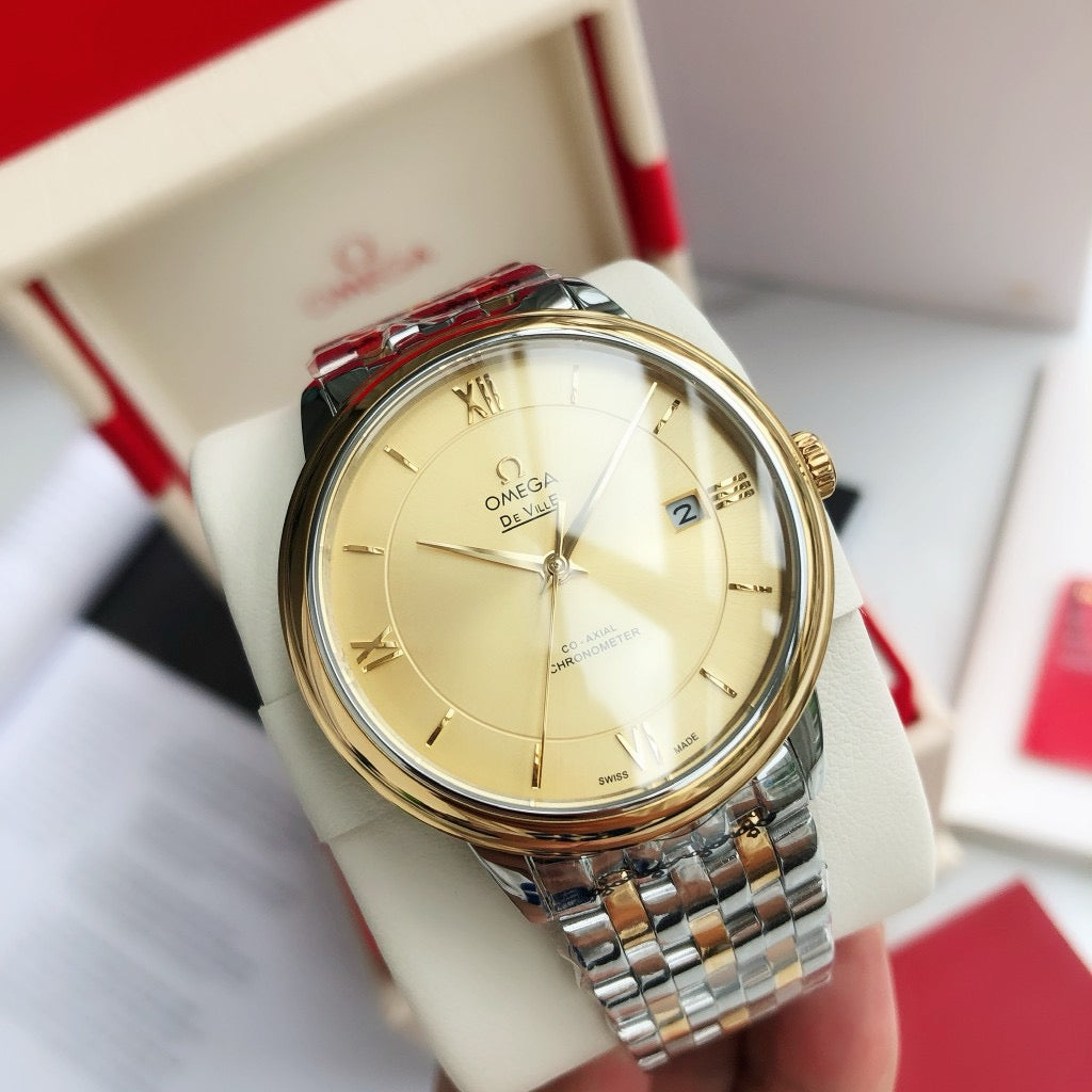 Omeg*-De Ville Men's Watch 8215 Movement 39.5MM