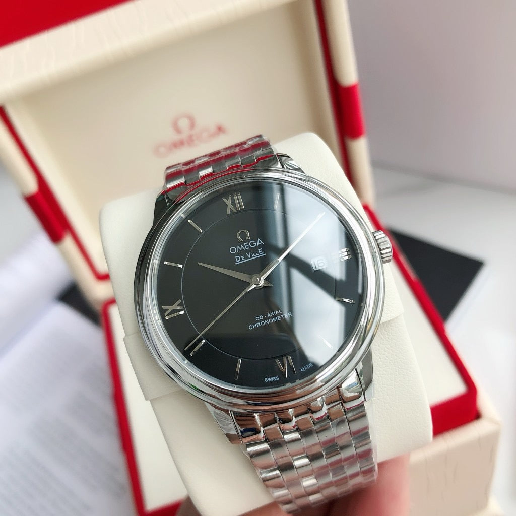 Omeg*-De Ville Men's Watch 8215 Movement 39.5MM