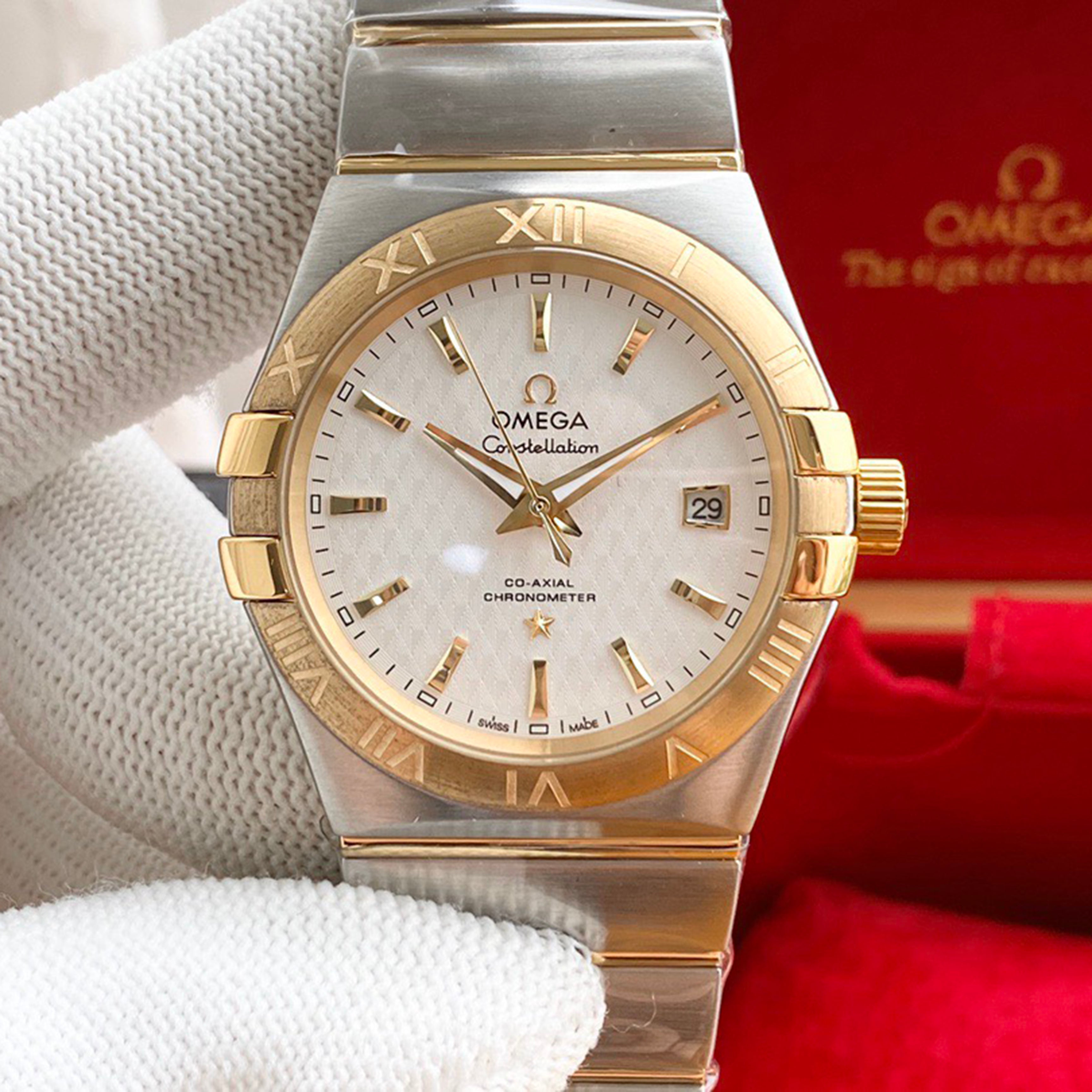 Omeg*-Constellation Men's Watch 39MM