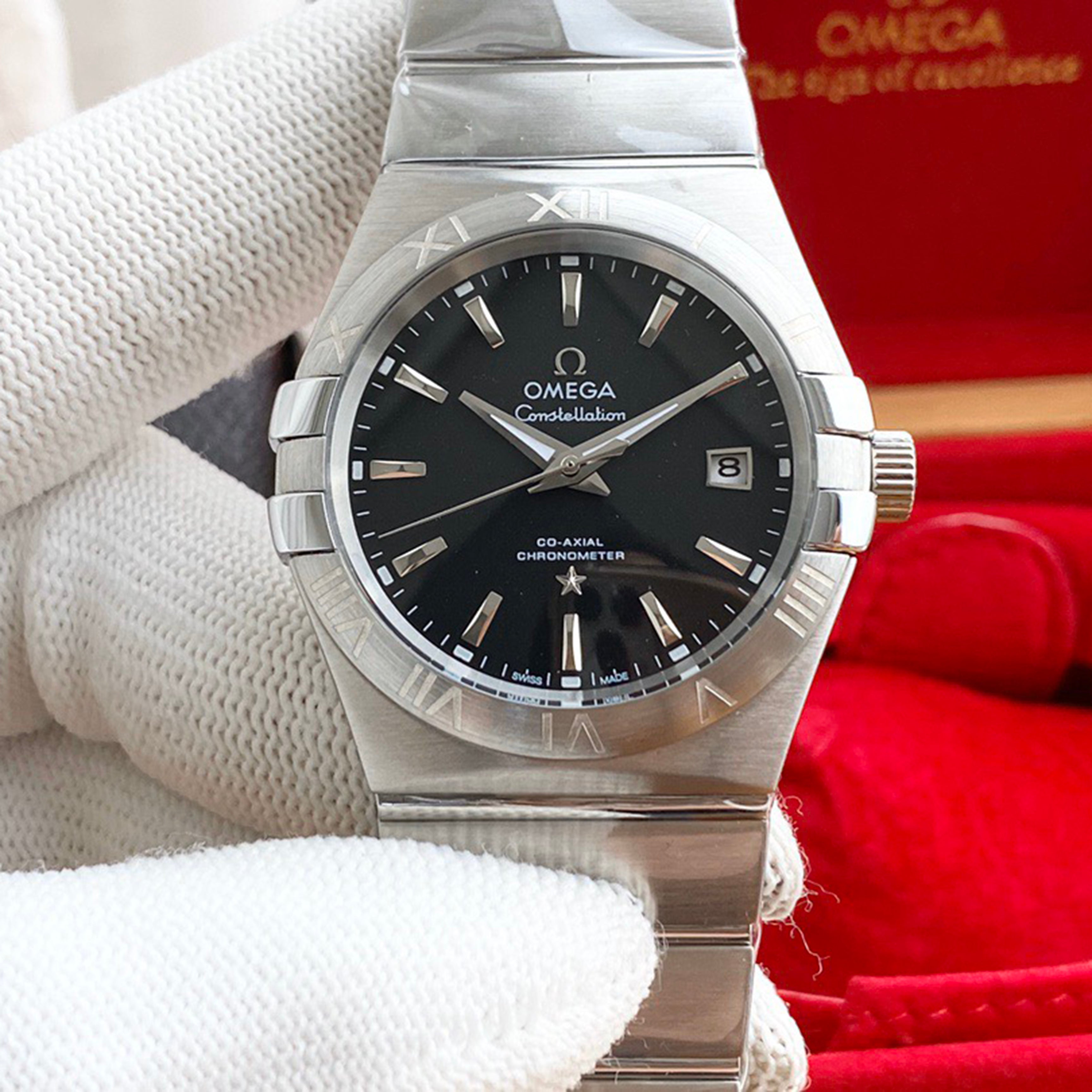 Omeg*-Constellation Men's Watch 39MM