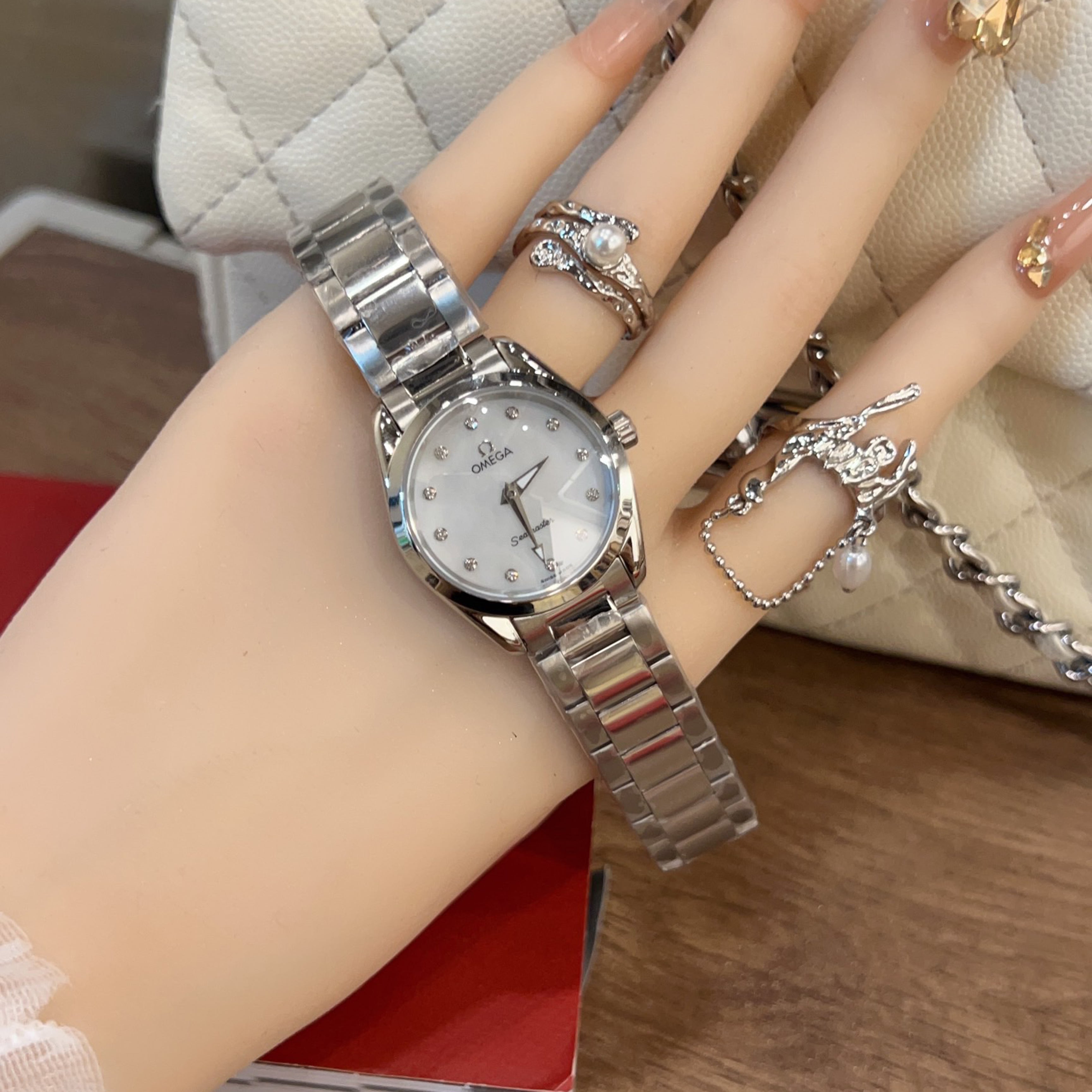 Omeg*-Seamaster Aqua Terra Ladies' Watch 28MM