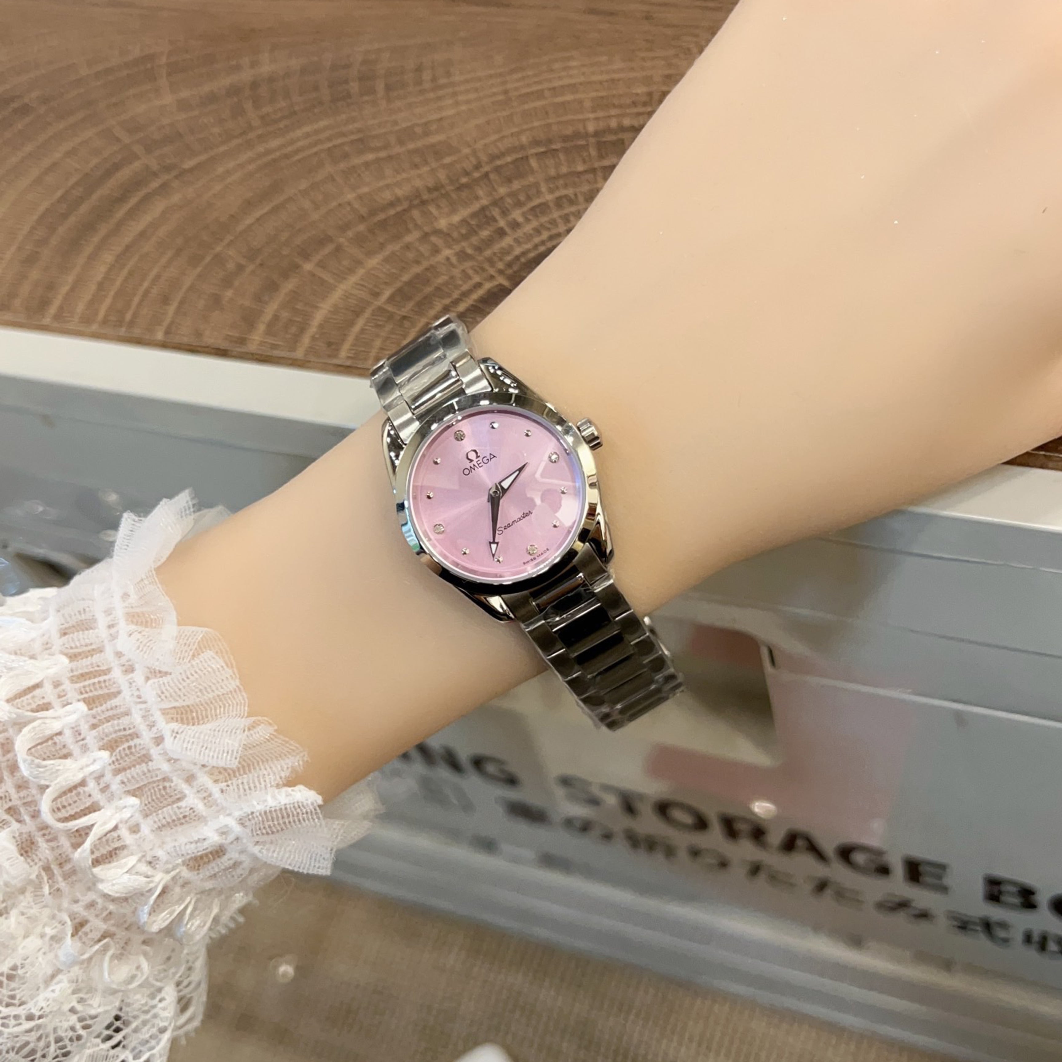 Omeg*-Seamaster Aqua Terra Ladies' Watch 28MM