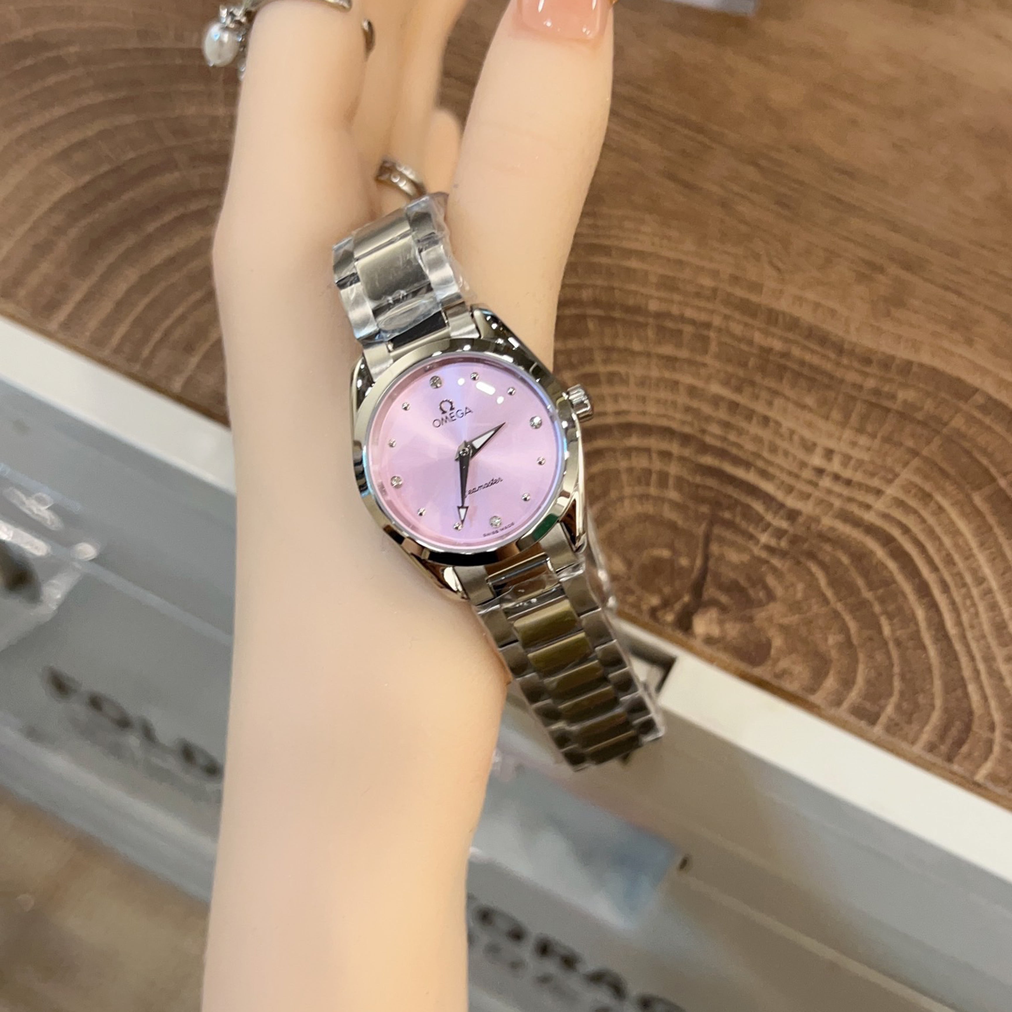 Omeg*-Seamaster Aqua Terra Ladies' Watch 28MM