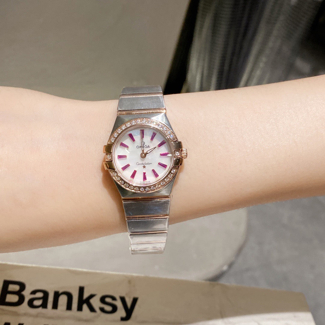 Omeg* - Constellation Classic Women's Watch 27MM