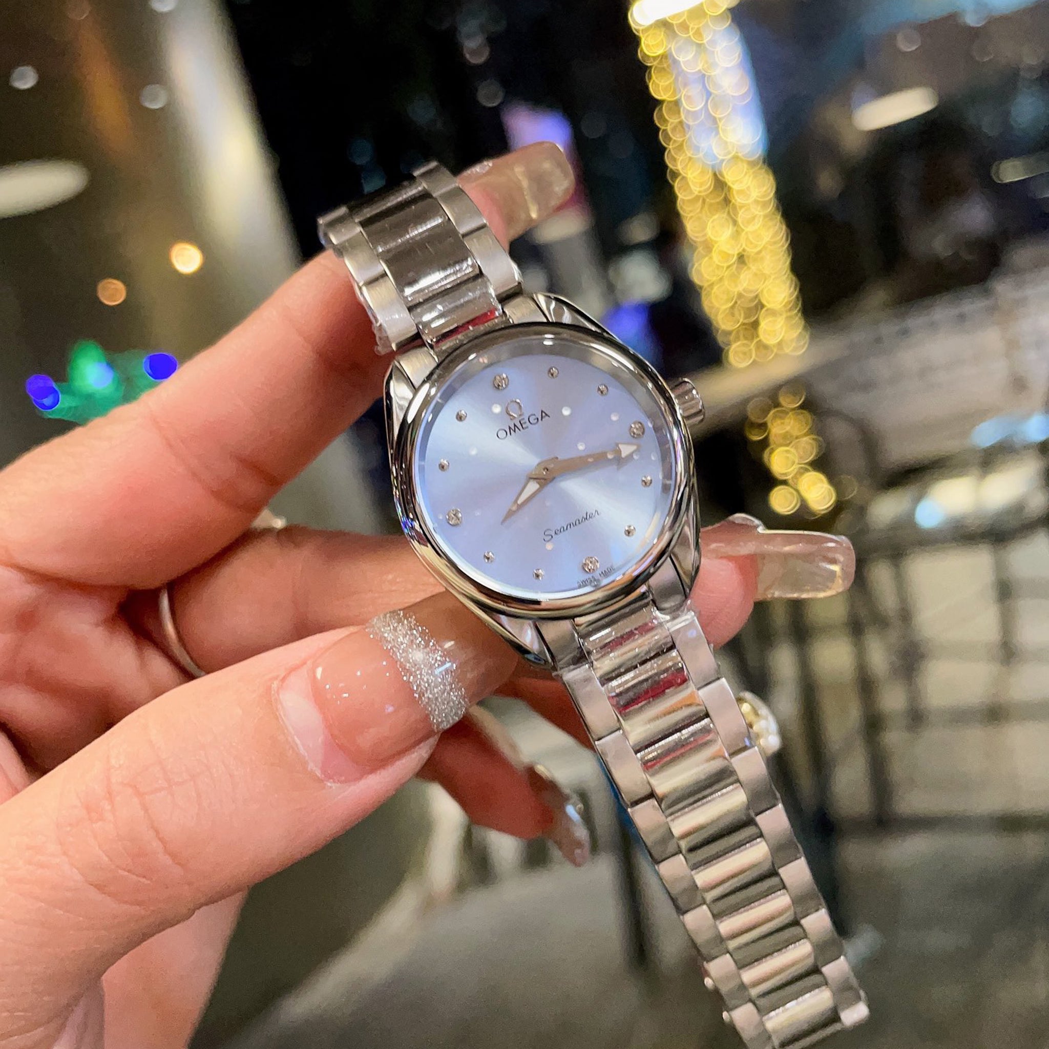 Omeg* Seamaster Aqua Terra Ladies' Watch 28MM