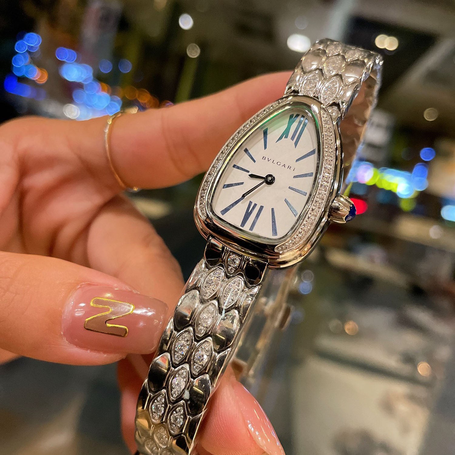 Bvlga*i's new Octo Finissimo watch-diamond-studded