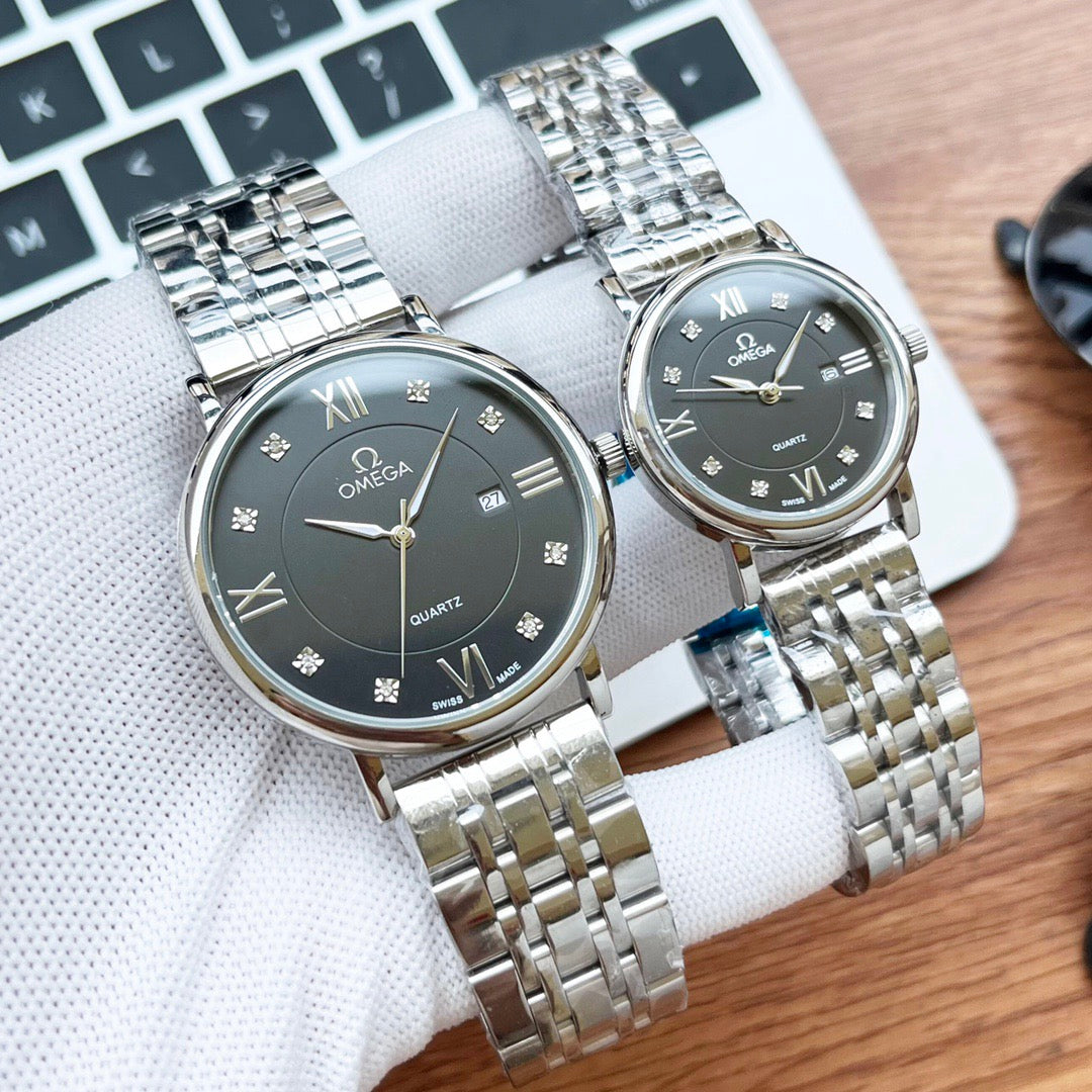 Omeg* Couple Watch Set 40MM, 30MM