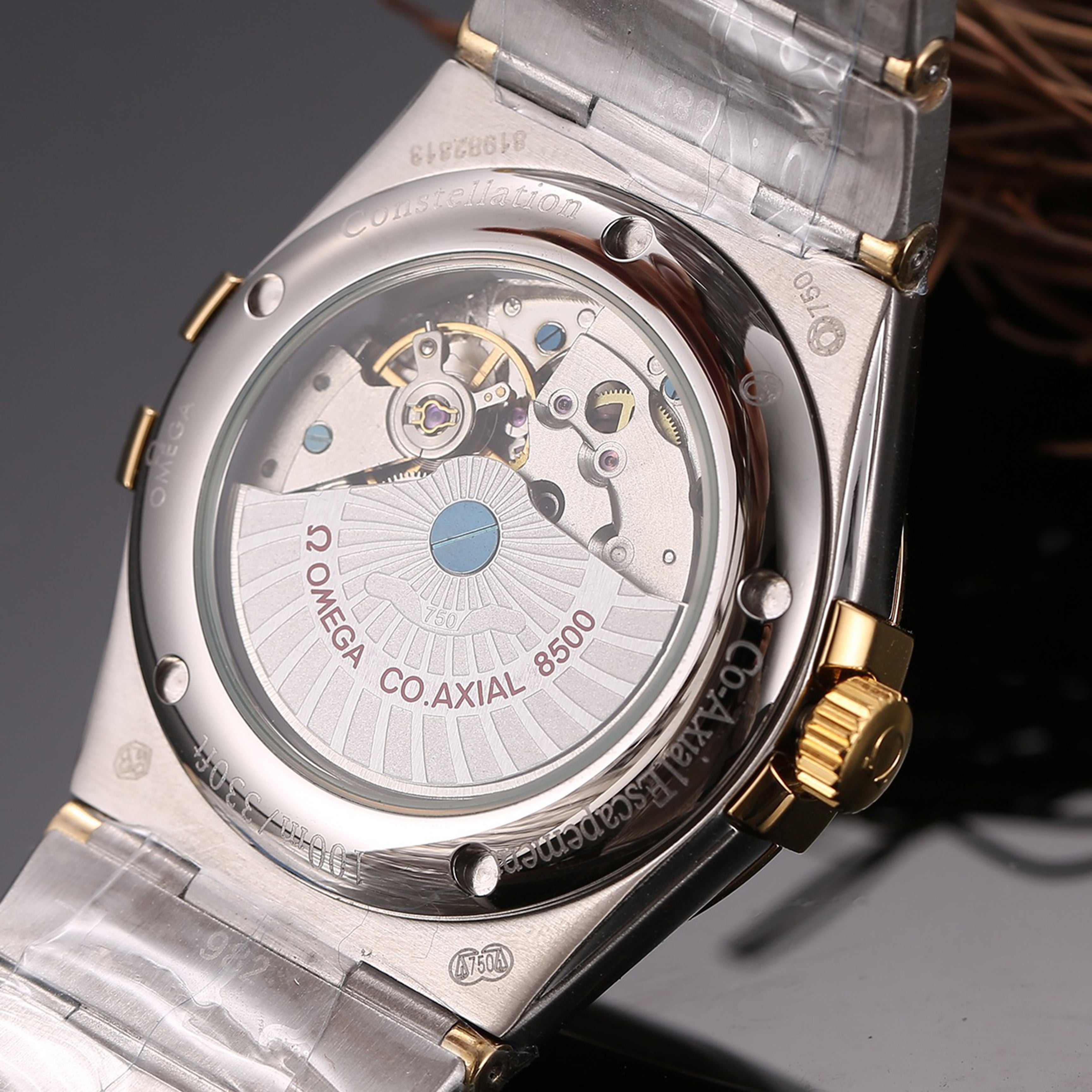 Omeg*-3 Needle Synchronized Twin Eagle Series Couple Watches