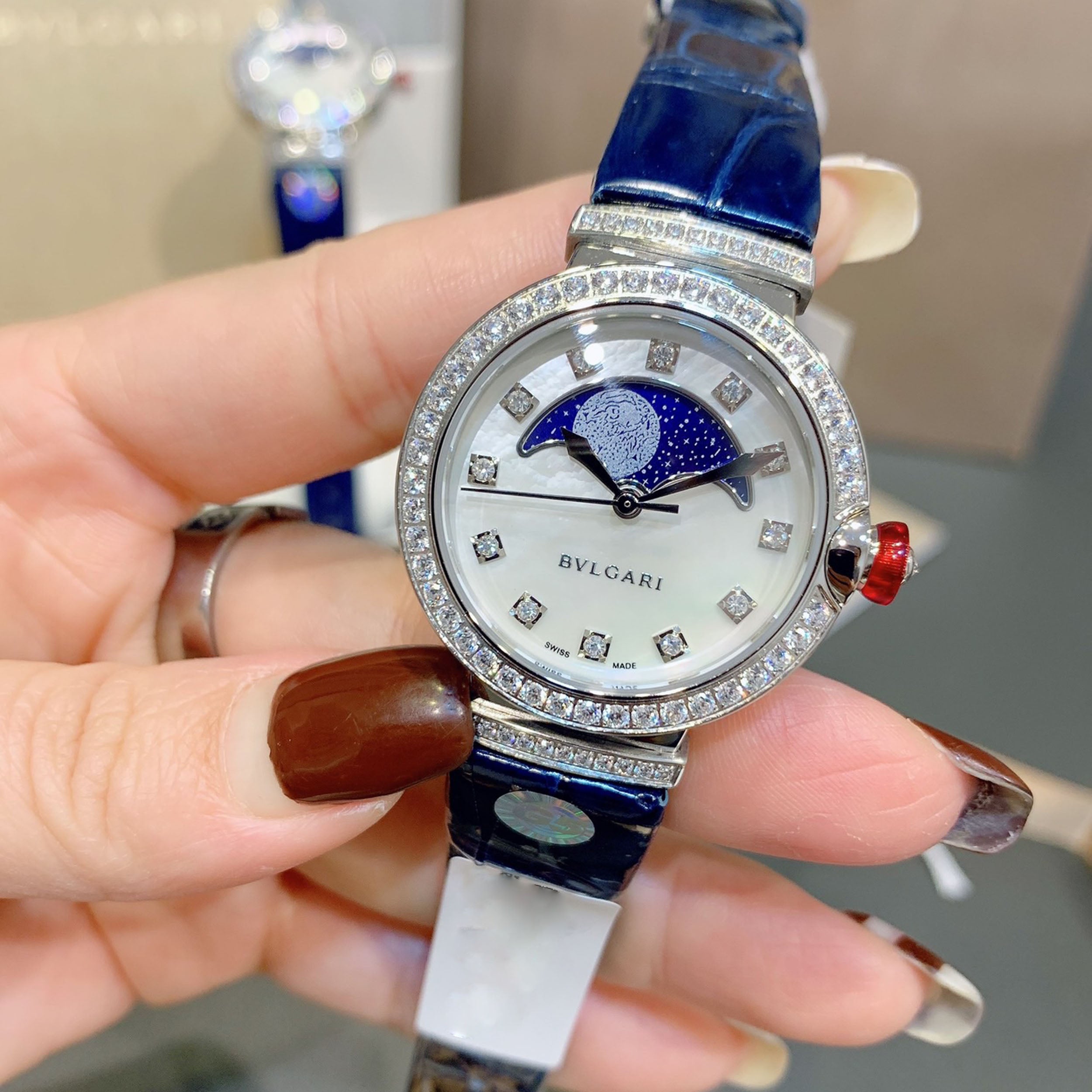 Bvlga*i - Moon Phase Watch