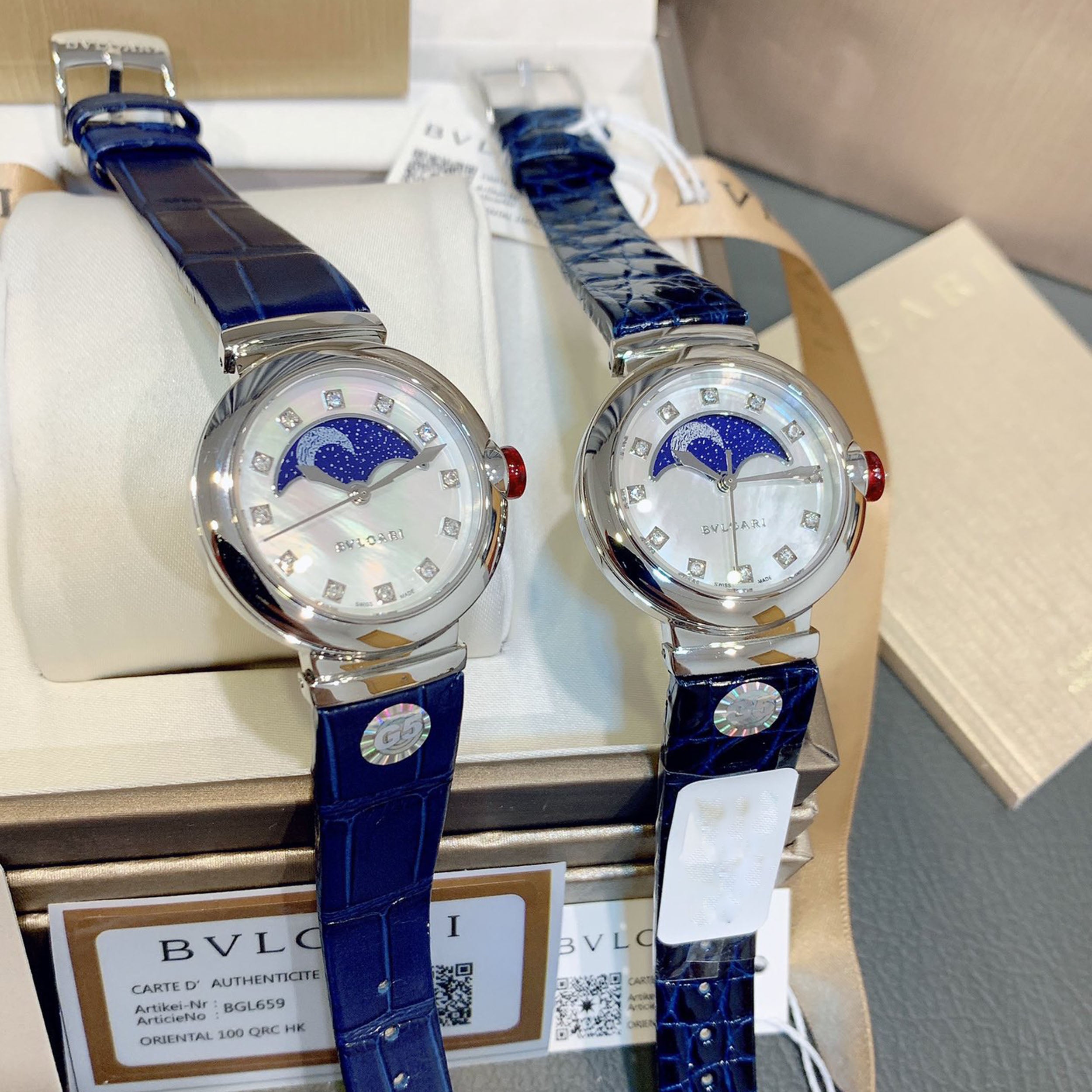 Bvlga*i - Moon Phase Watch