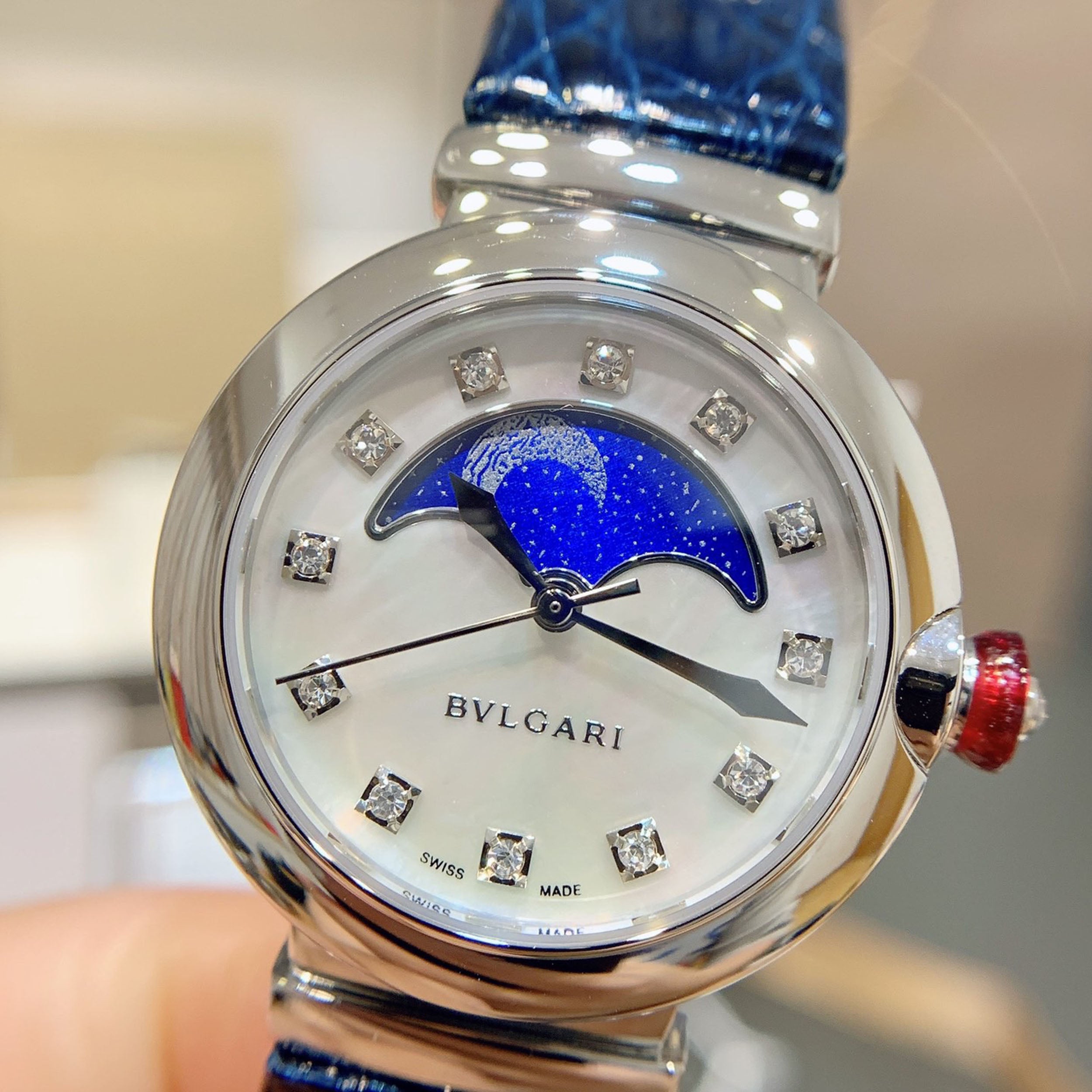 Bvlga*i - Moon Phase Watch