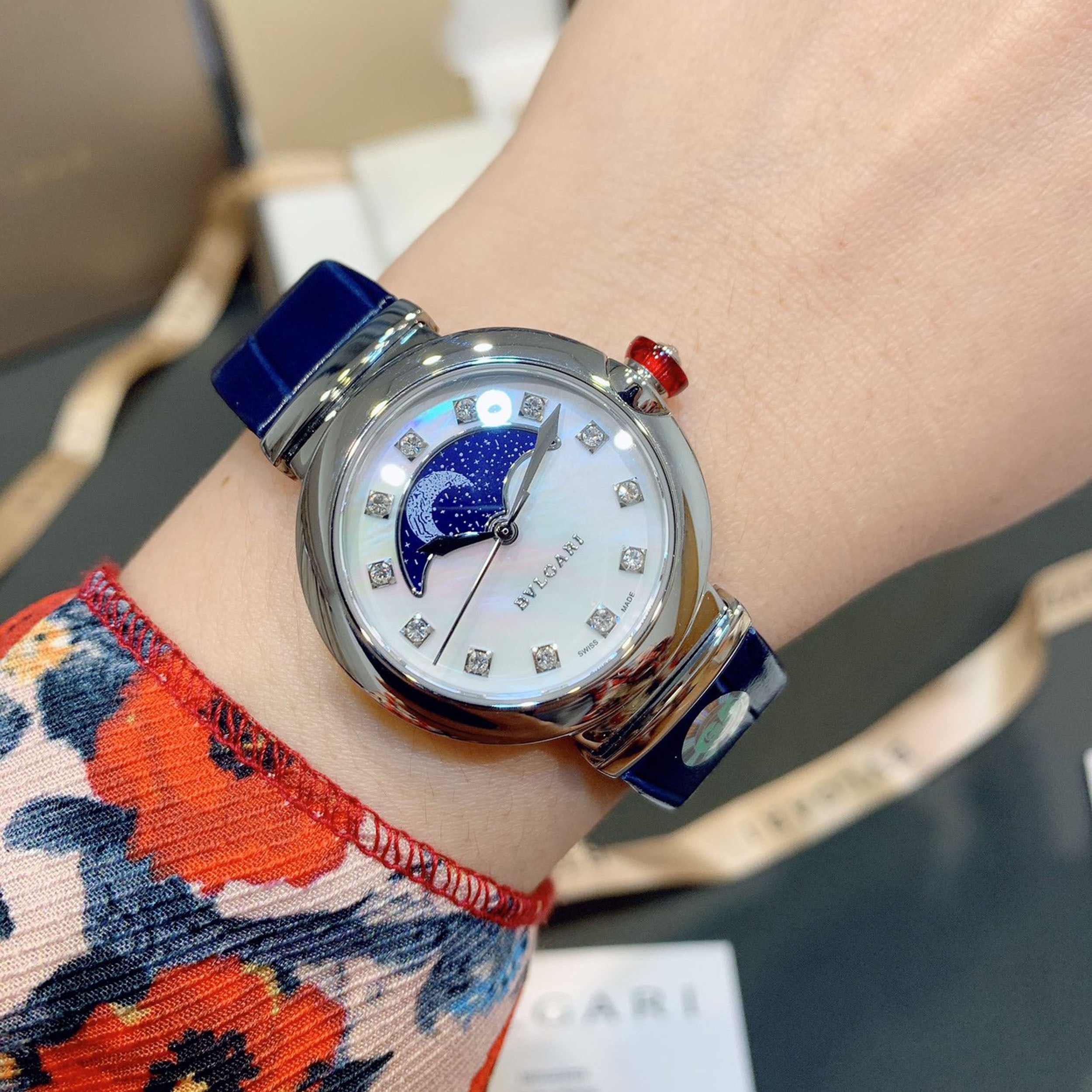 Bvlga*i - Moon Phase Watch