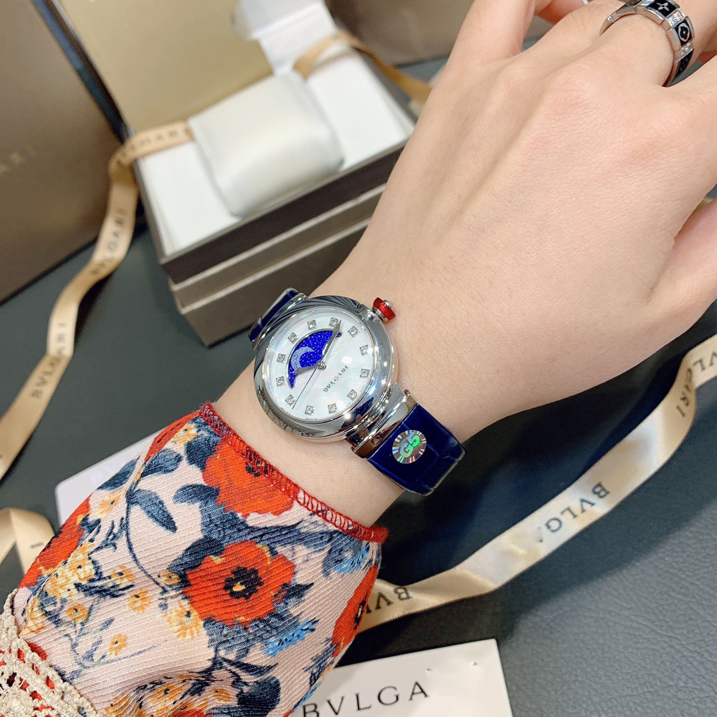 Bvlga*i - Moon Phase Watch