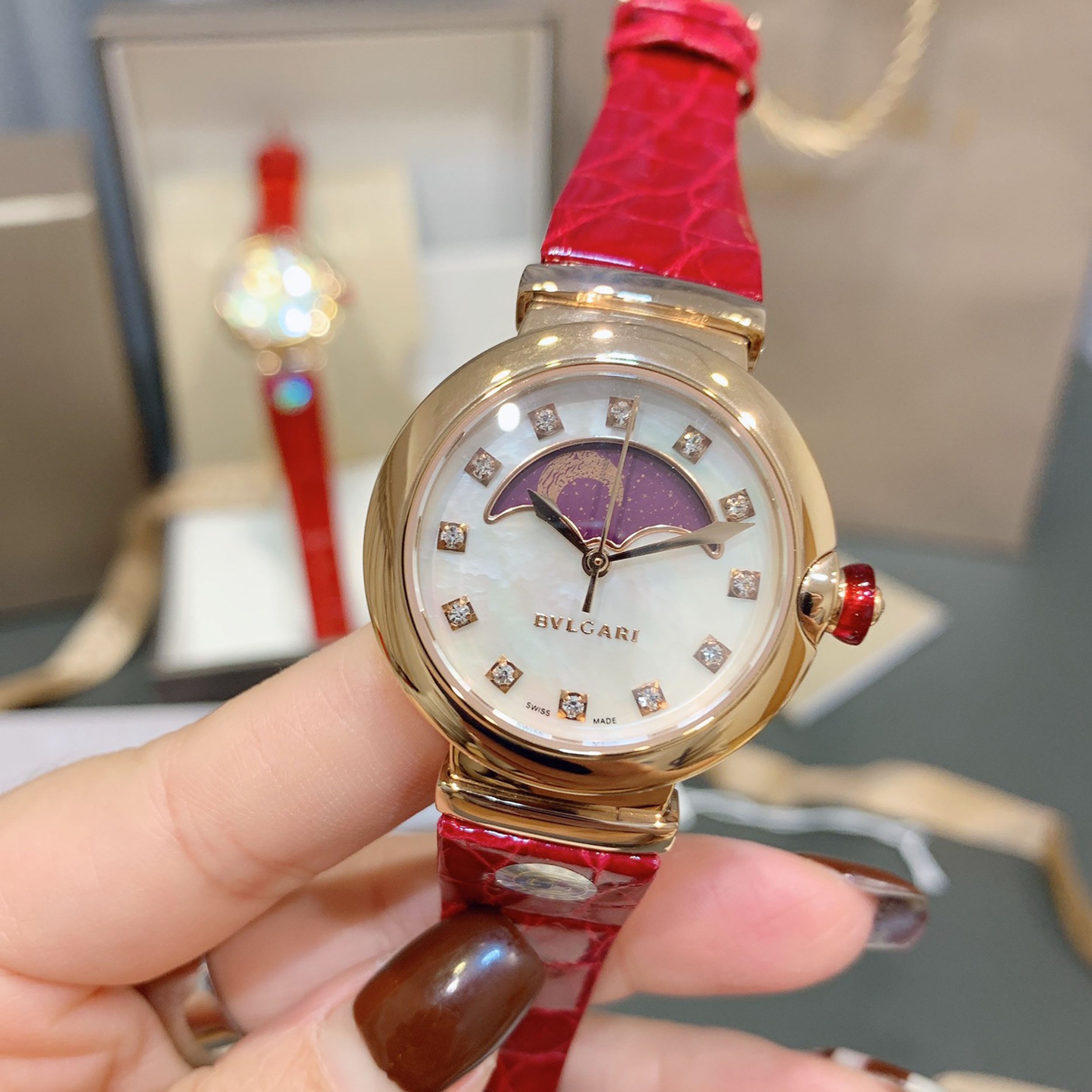 Bvlga*i - Moon Phase Watch