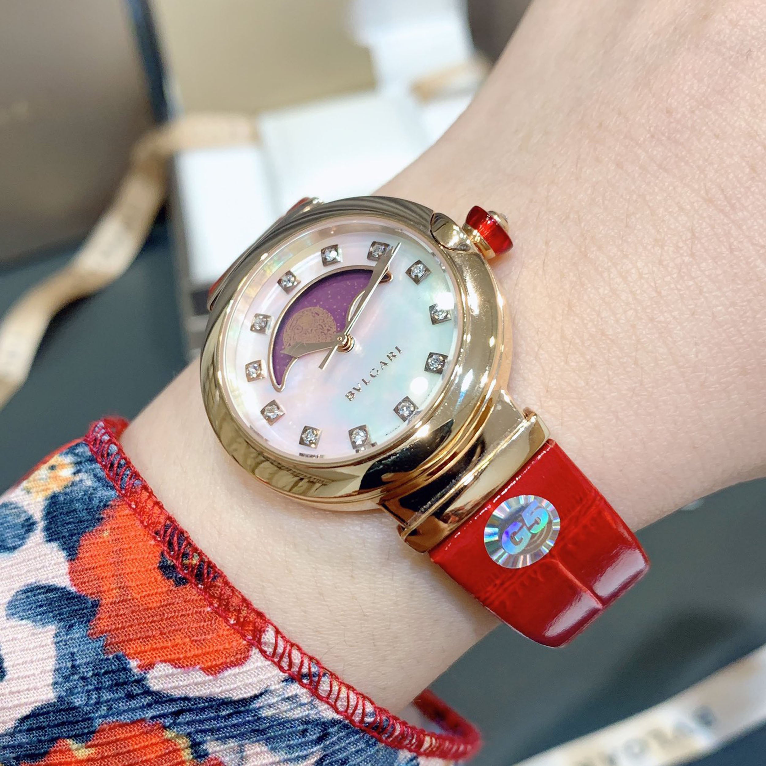 Bvlga*i - Moon Phase Watch