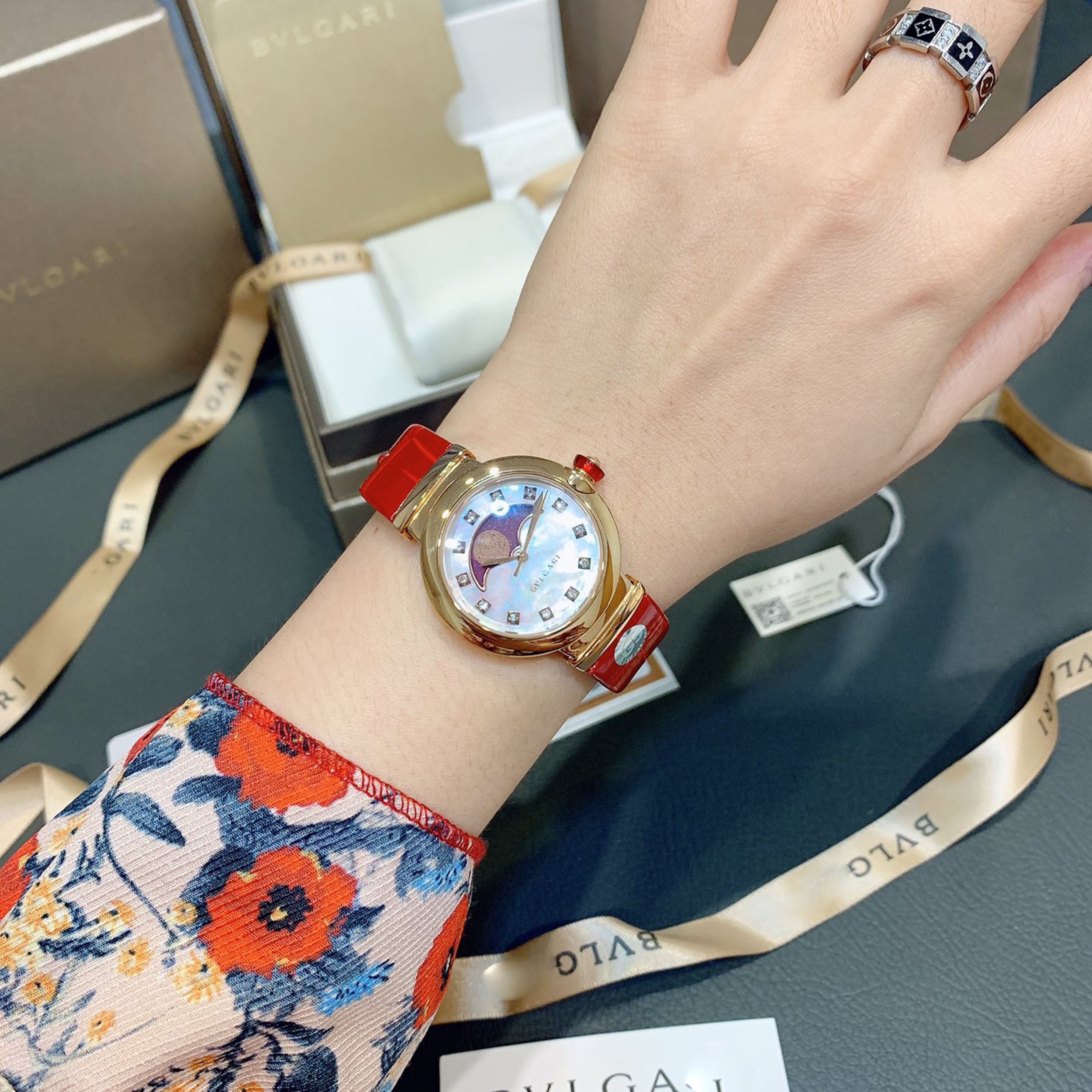 Bvlga*i - Moon Phase Watch