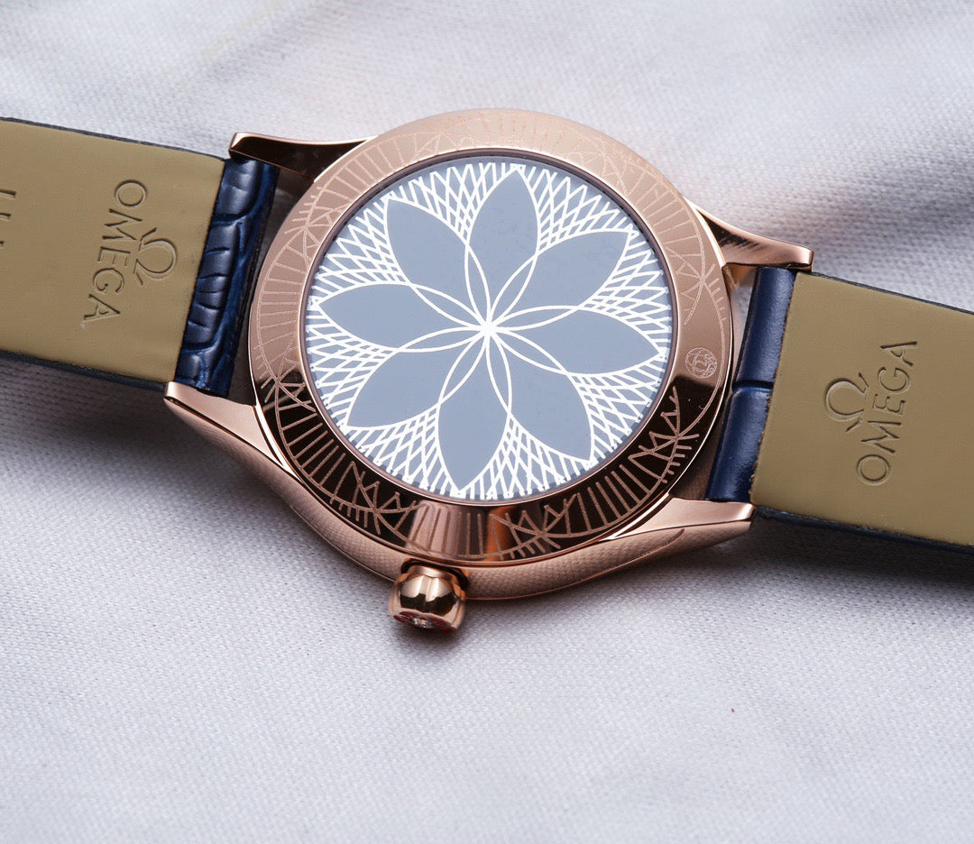 Omeg* De Ville Quartz Ladies Watch 32MM