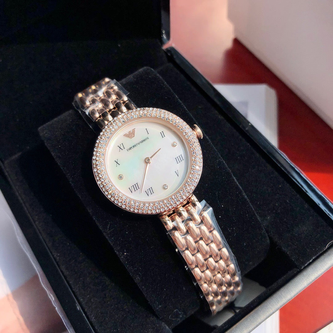 Arma*i - Fashion Casual Ladies' Watch with Steel Bracelet