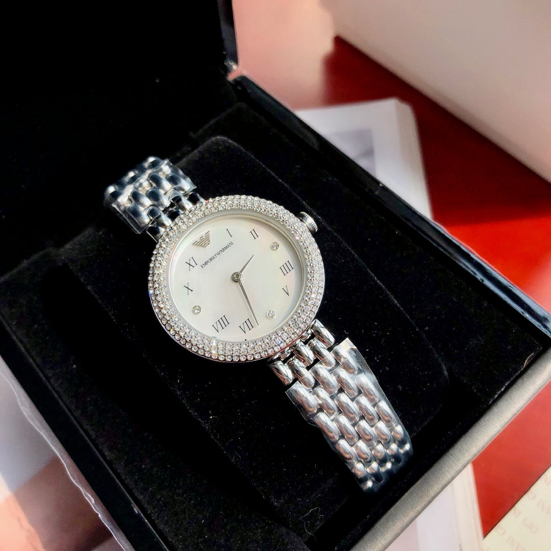 Arma*i - Fashion Casual Ladies' Watch with Steel Bracelet