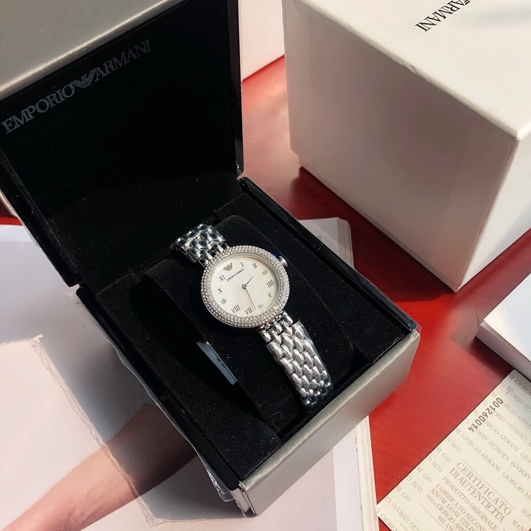 Arma*i - Fashion Casual Ladies' Watch with Steel Bracelet