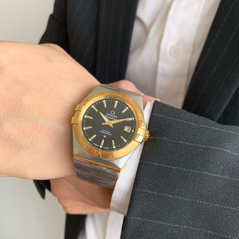 Omeg*-Constellation Men's Watch 39MM