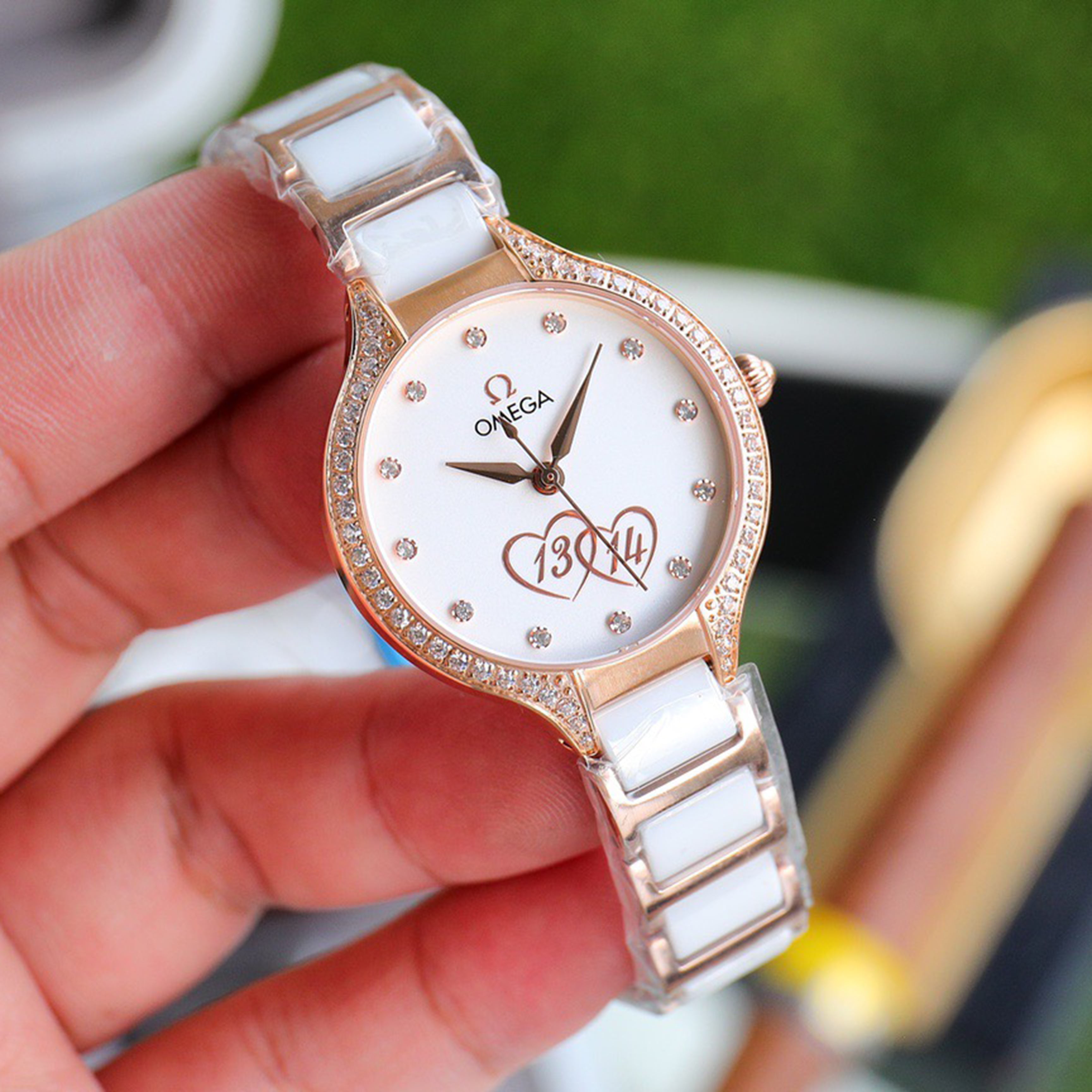 Omeg*-Ceramic Ladies Watch 30MM