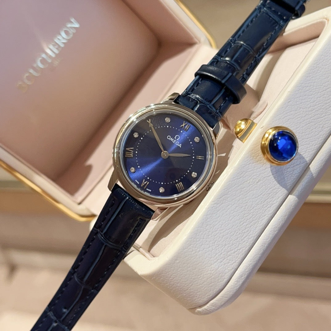 Omeg*- Third Generation Elegance Ladies Watch 27.5MM