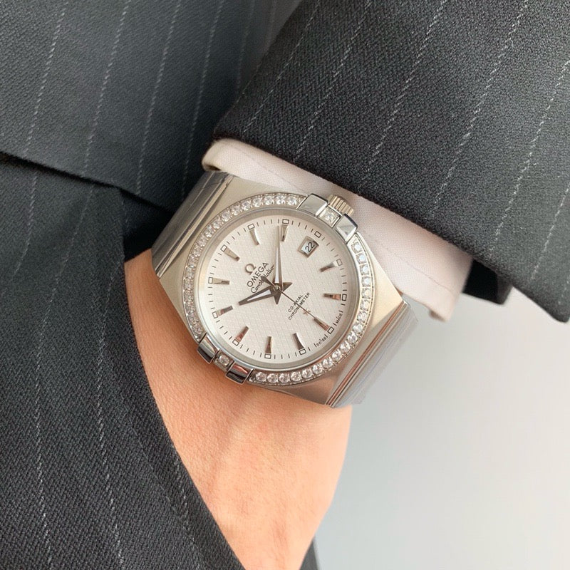 Omeg*-Constellation Men's Watch 39MM