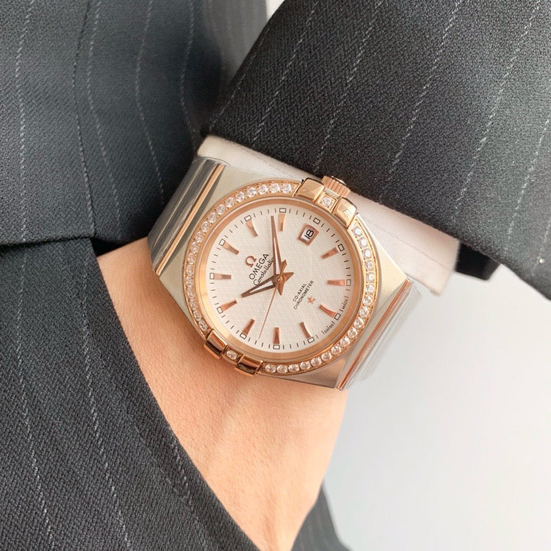 Omeg*-Constellation Men's Watch 39MM