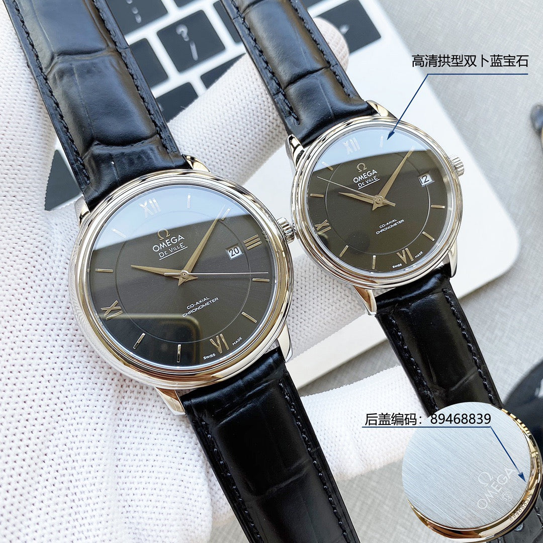 Omeg* De Ville Couple's Watch Set